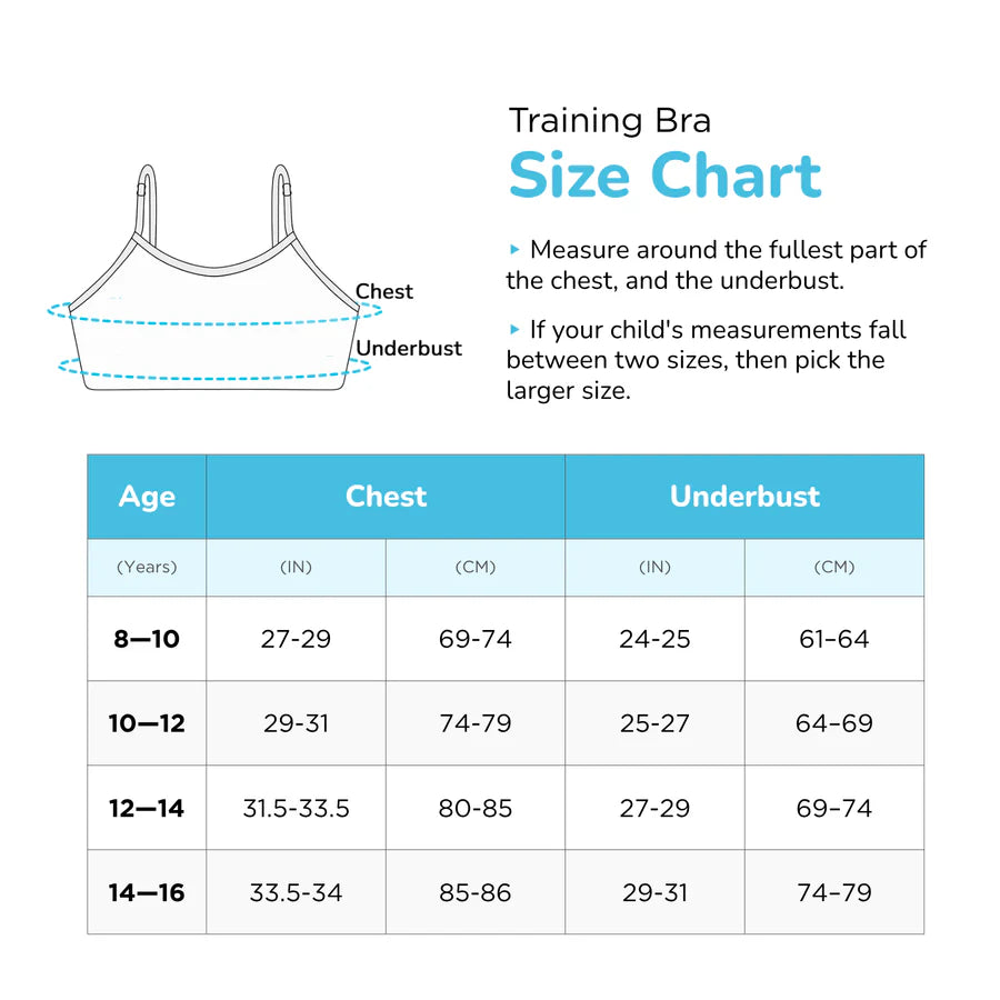 Dream Big Training Bras — Pack of 9