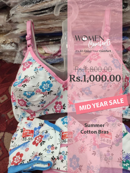 Summer Bras - Cotton Bras