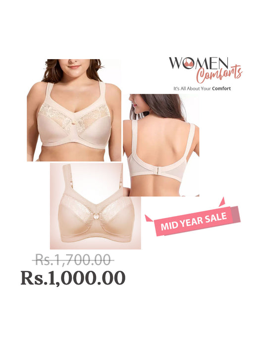 Wide Belt Cotton Jersey Bra - Capri