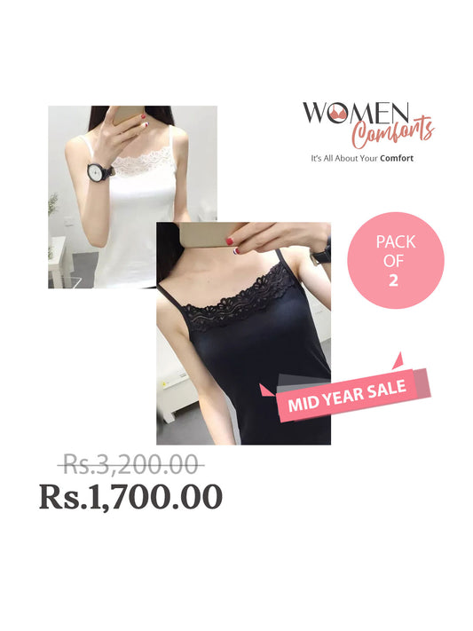 Summer fashion new versatile lace slimmer vest