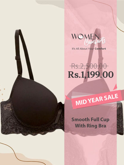 Smooth Full Cup With Ring Bra