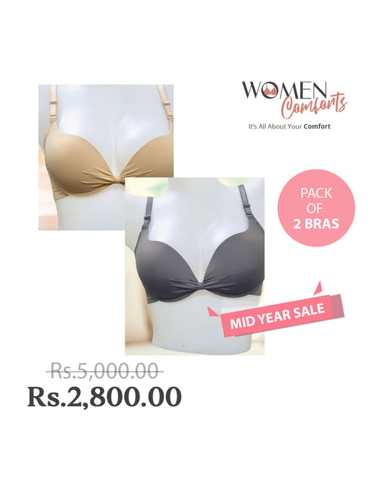 Smart Bow Push Up Bra