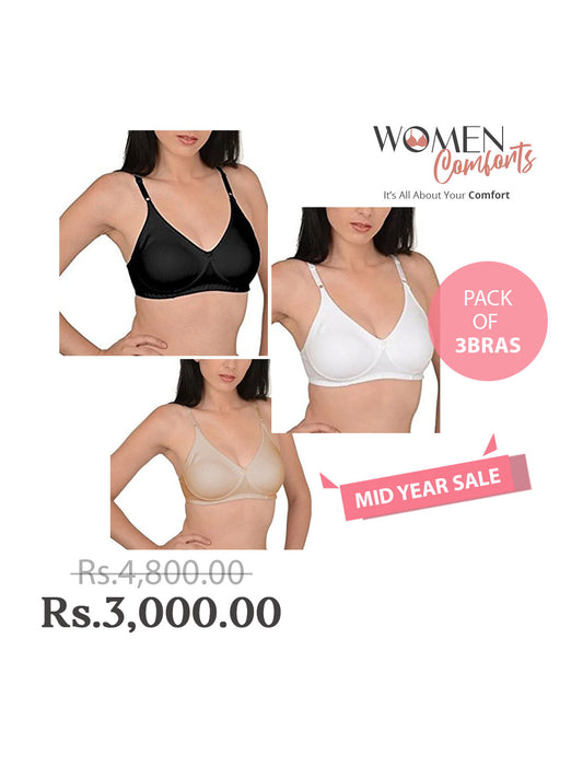 SHE Style cotton bra