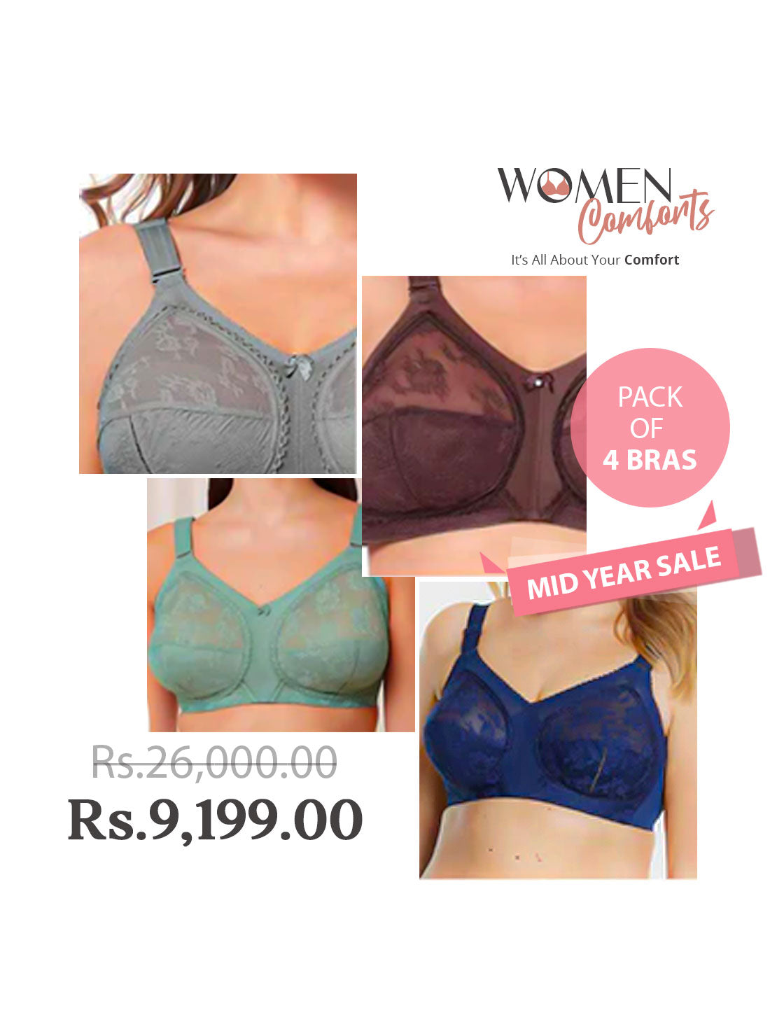 Triumph Doreen - Pack of 4