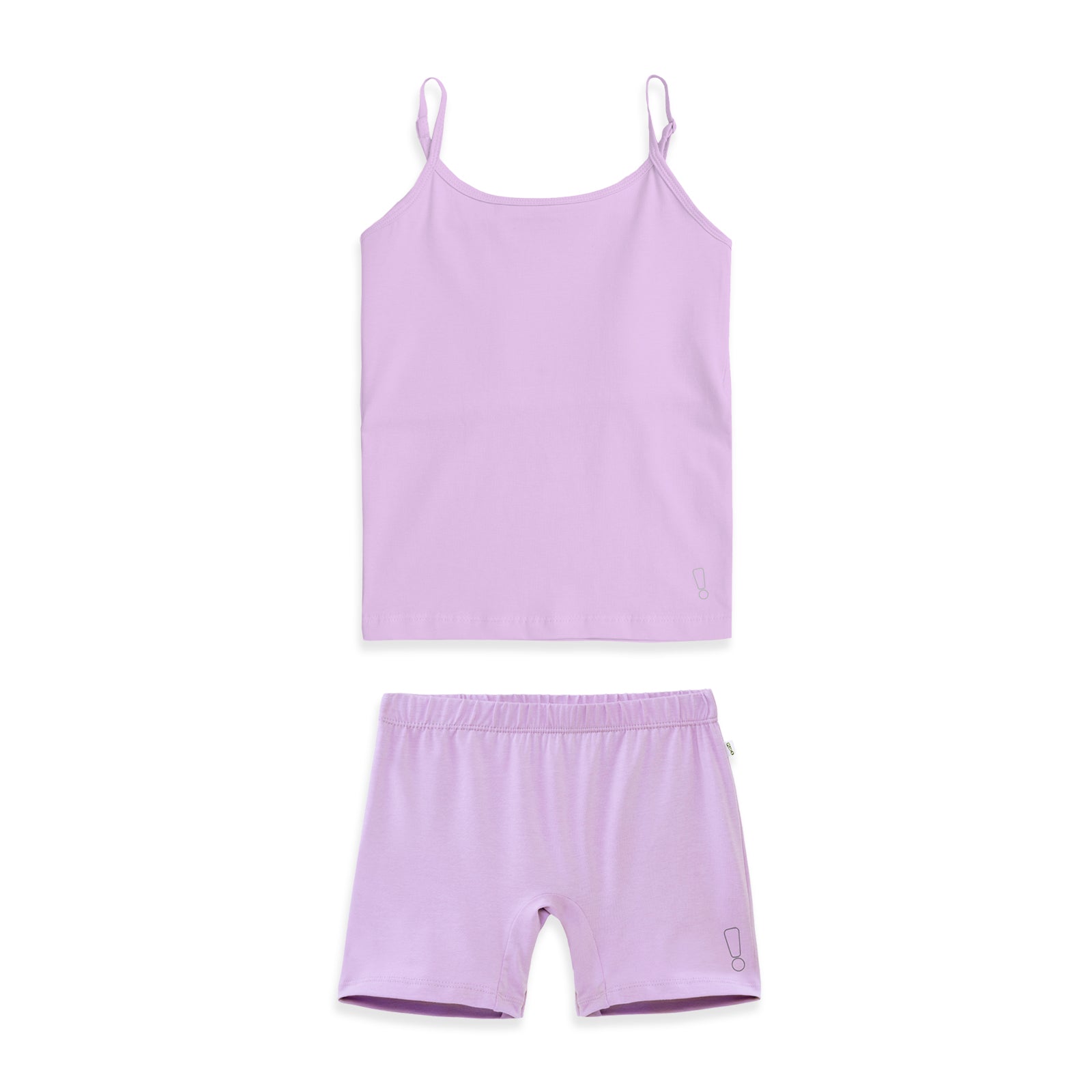 Lavender Inner Shorts & Padded Camisole Set