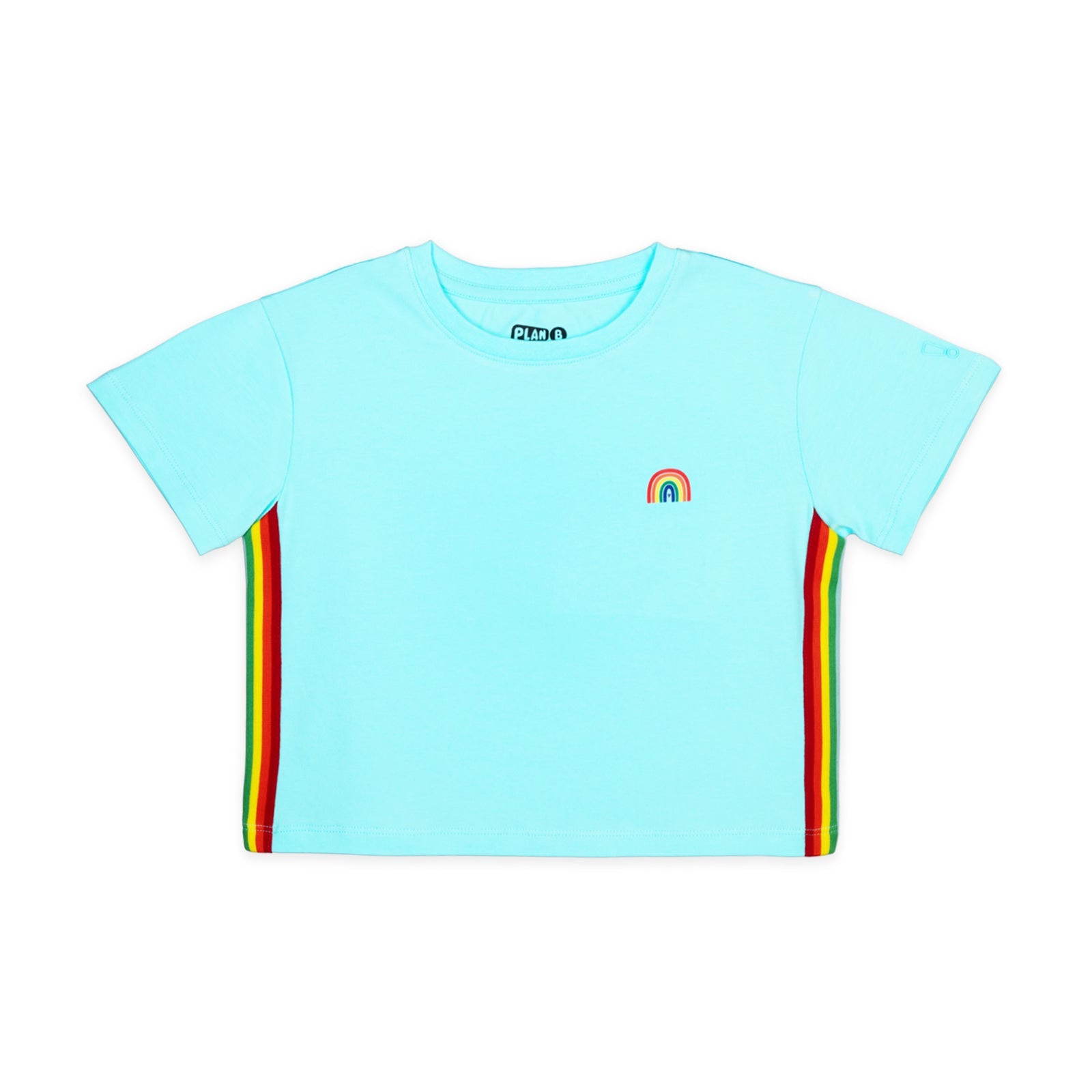 Blue Rainbow Boxy T-shirt