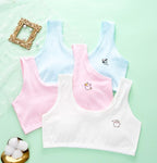 Celary Cotton Every Day Training Bra for Pre Teen Girls free size (8 to 16) years