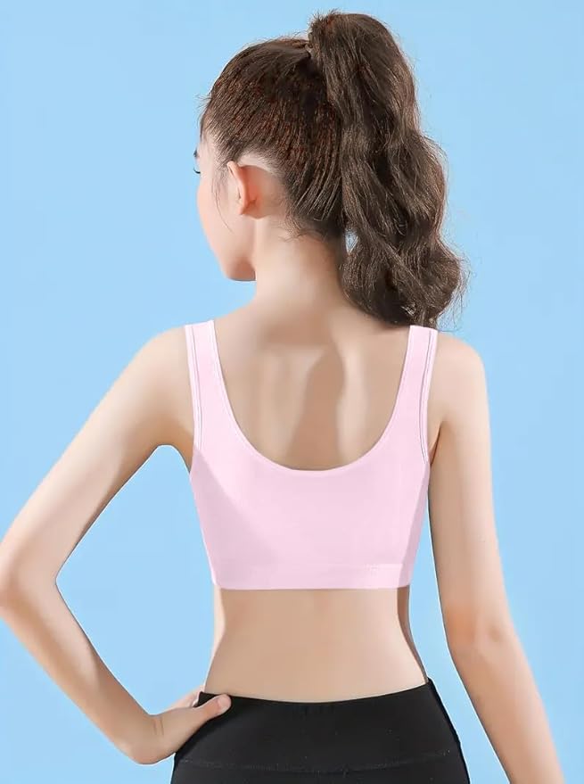 Celary Cotton Every Day Training Bra for Pre Teen Girls free size (8 to 16) years
