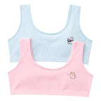Celary Cotton Every Day Training Bra for Pre Teen Girls free size (8 to 16) years