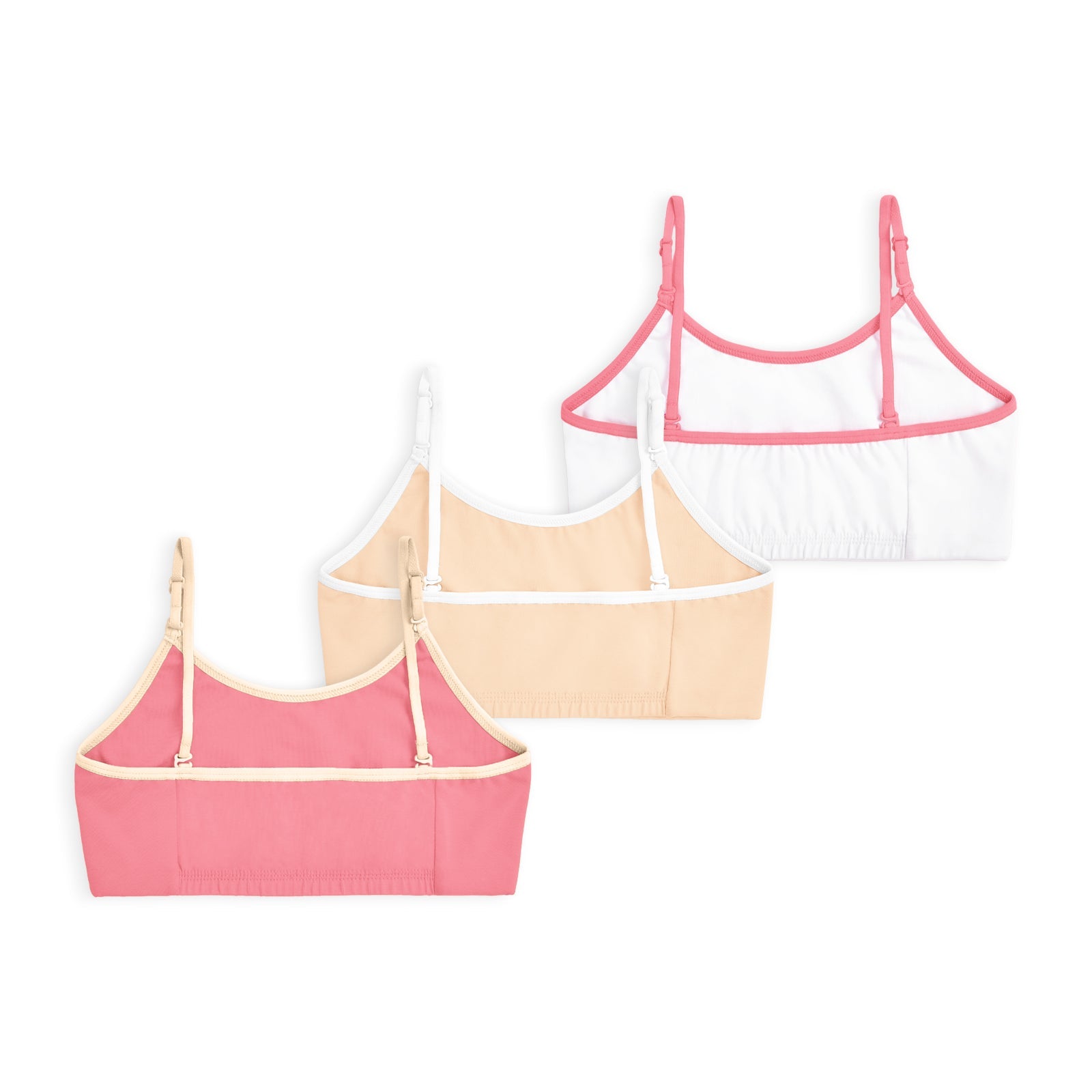 Skin White Coral 3-Pack Training Bra