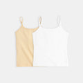 White & Skin 2-Pack cotton Camisoles