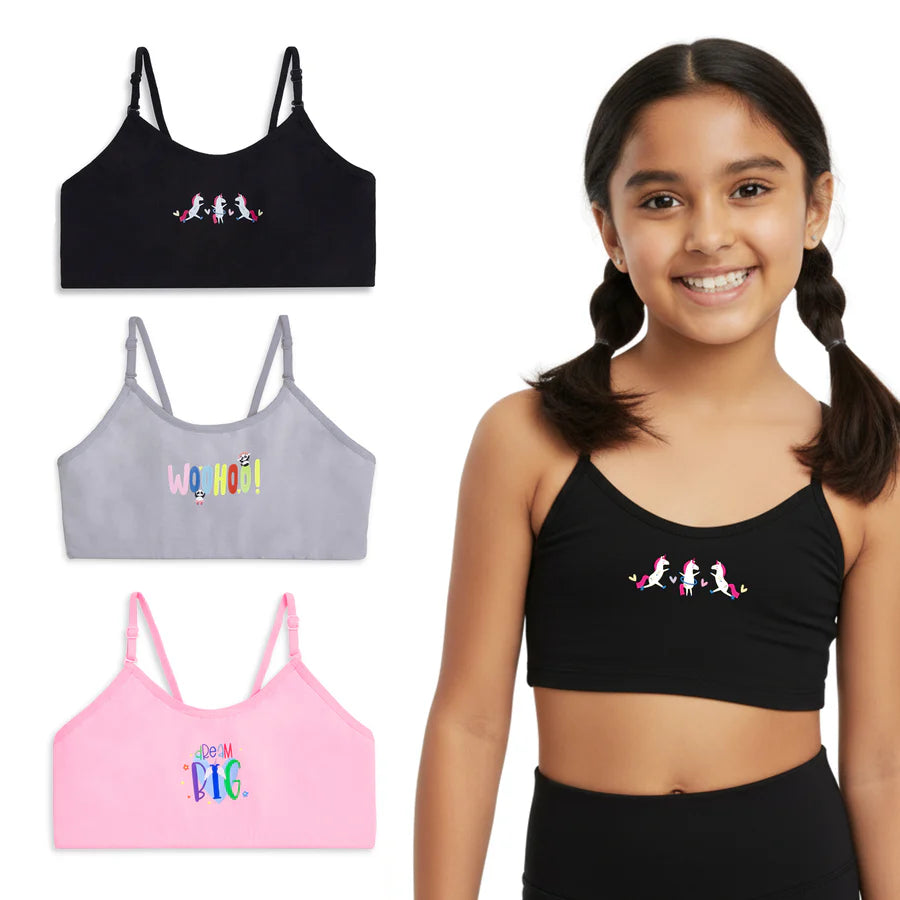 Dream Big Training Bras — Pack of 6