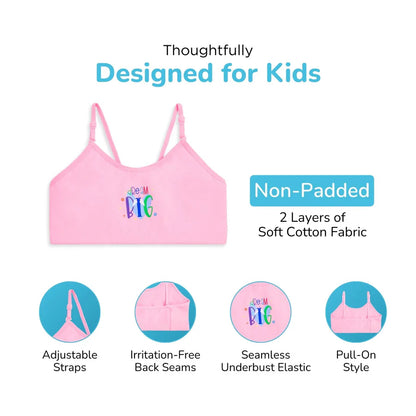 Dream Big Training Bras — Pack of 6