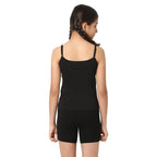 Black Inner Shorts &  Camisole Set