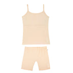 Skin Inner Shorts & cotton  Camisole Set