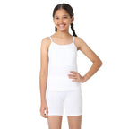 White Inner Shorts & cotton Camisole Set