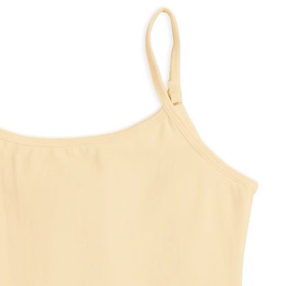 Girls' Padded Camisole – White, Black & Skin