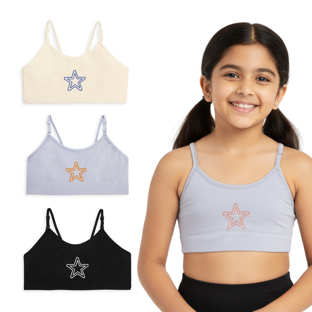 Starry 3-Pack Training Bras
