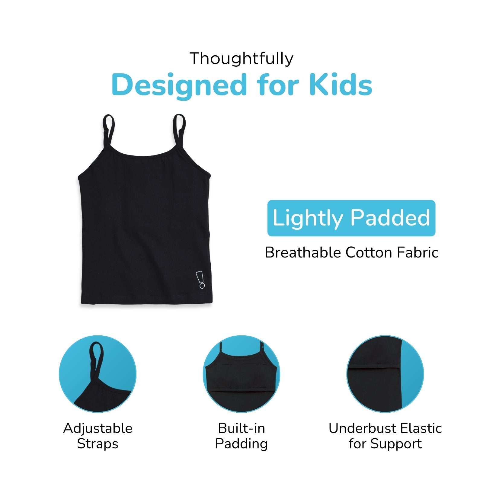 Monochrome 2-pack Padded Camisoles