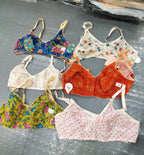 Pack Of 6 Cotton Bra - Assorted Colors